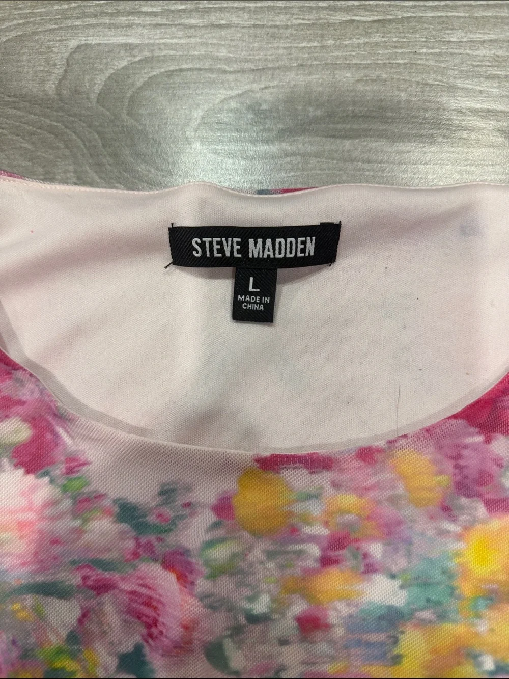 Steve Madden sleeveless floral